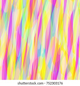 Rainbow vertical wavy stripes. Colorful seamless texture. Abstract vector background for web page, banners backdrop, fabric, home decor, wrapping