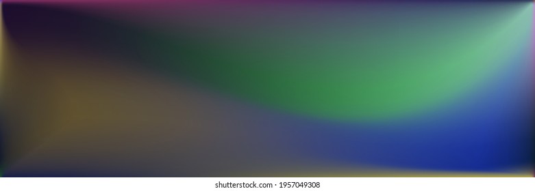 Rainbow Vivid Dark Blurred Texture Illustration. Vibrant Water Smooth Surface Backdrop. Neon Bright Wavy Gradient Mesh. Colorful Ocean Wavy Gradient Mesh. Blank  Sea Original Background.