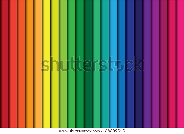 Rainbow Wallpaper Vector Eps10 Stock Vector Royalty Free