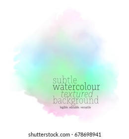 rainbow watercolor