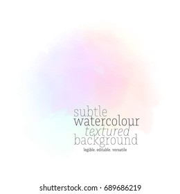 rainbow watercolor blotch