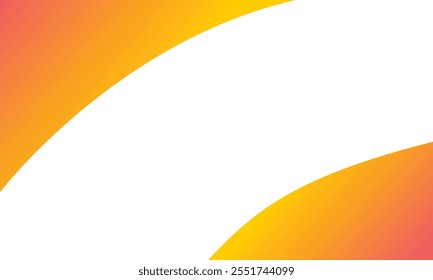 Formas de Onda Arco-Íris. Gradiente Futurista. Padrão mínimo. Pôster abstrato. Fundo geométrico colorido. Conceito Mínimo Amarelo. Folheto Pink Flow. Banner da onda. Copie espaço e espaço negativo.
