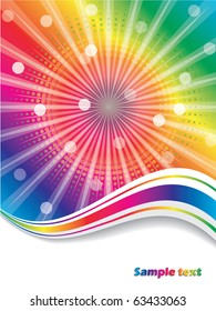 Rainbow waves