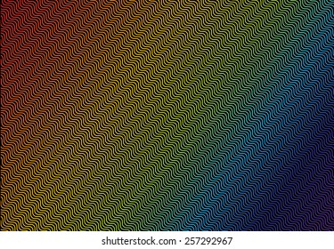 Rainbow waves background colorful