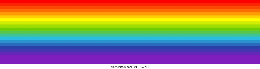 Rainbow weather, happiness, nature concept illustration, graphic. Symbolic flag of LMBTQ+ 