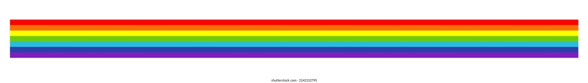 Rainbow weather, happiness, nature concept illustration, graphic. Symbolic flag of LMBTQ+ 