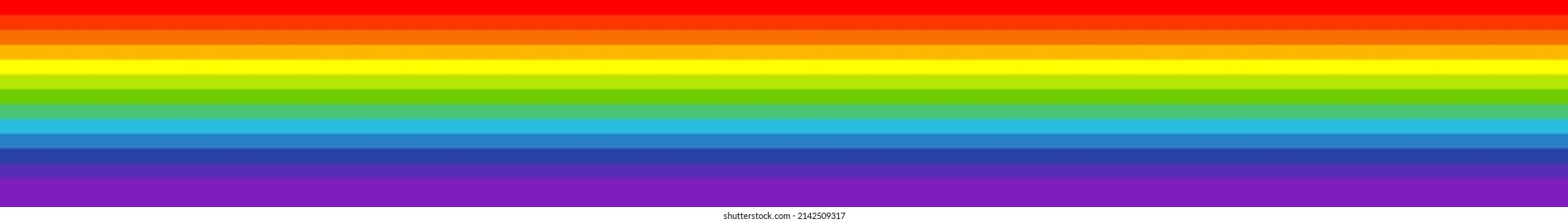 Rainbow weather, happiness, nature concept illustration, graphic. Symbolic flag of LMBTQ+ 