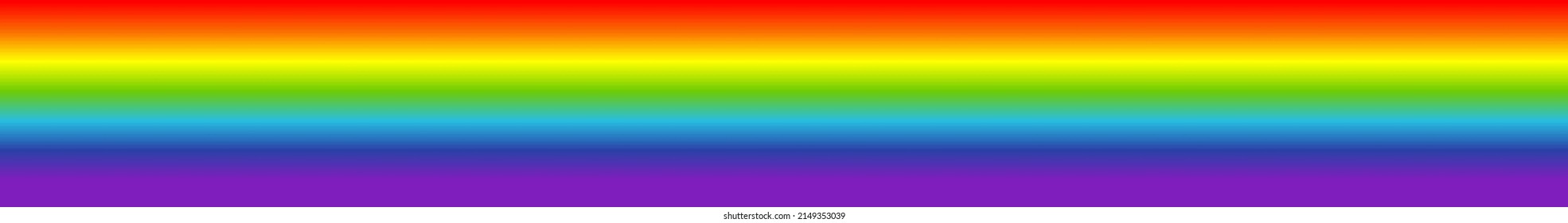 Rainbow weather, happiness, nature concept illustration, graphic. Symbolic flag of LMBTQ+ 