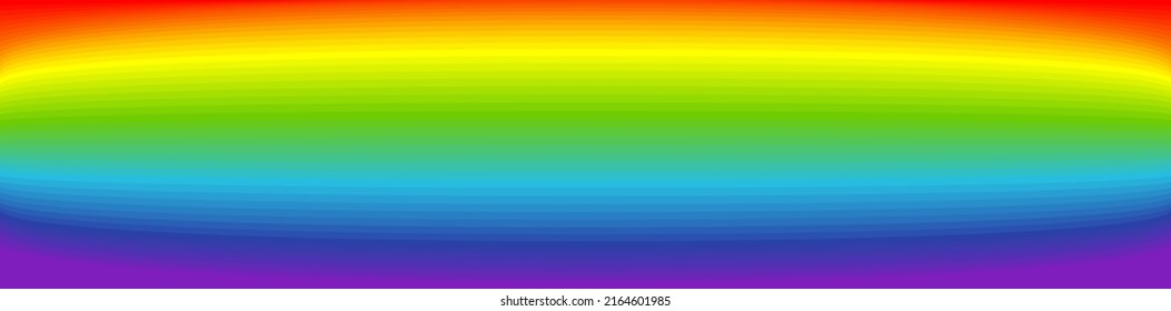 Rainbow weather, happiness, nature concept illustration, graphic. Symbolic flag of LMBTQ+ 