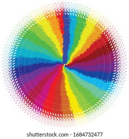 rainbow wheel colorful color all colors every cooler