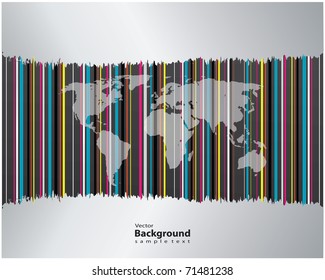 Rainbow world brochure design