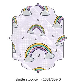 rainbows pattern design