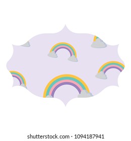 rainbows pattern design