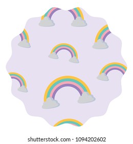 rainbows pattern design