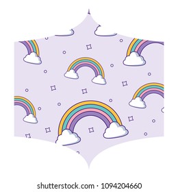 rainbows pattern design