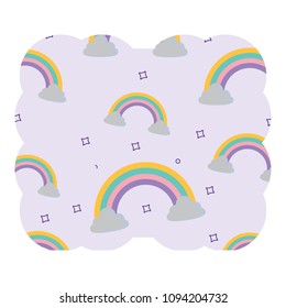 rainbows pattern design