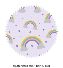 rainbows pattern design