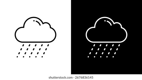 Raincloud Icon Set Design Inspiration