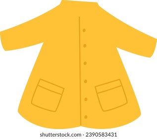 Ilustración del vector de iconos de la ropa de abrigo