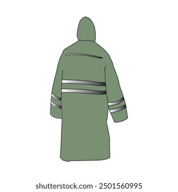 raincoat icon vector illustration symbol design