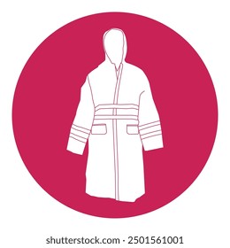 raincoat icon vector illustration symbol design