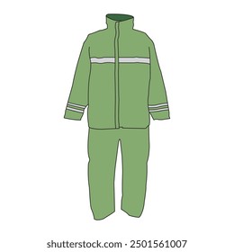 raincoat icon vector illustration symbol design