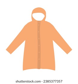 Raincoat icon vector illustration template design