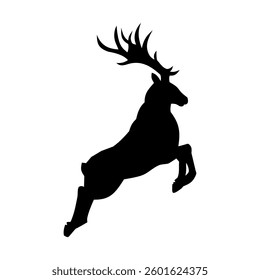 The Raindeer Cartoon Illustration Vector