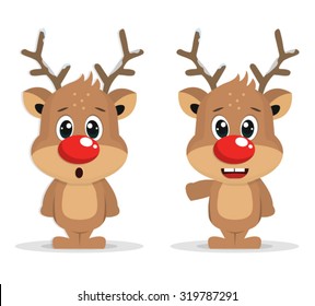 Raindeer With Red Nose