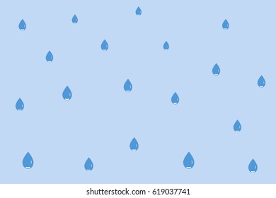 Raindrop background vector illustrator