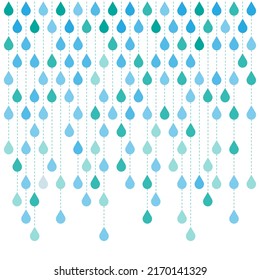 Raindrop pattern ,abstract geometric background
