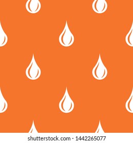 Raindrop pattern vector orange for any web design best