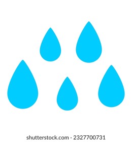 Raindrop symbol on a transparent background. raining, pure, drip, purity, fluid, falling, droplet, transparent, eco, liquid, tear, drop, graphic, cool, ripple