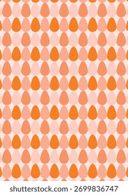 Raindrop Texture Pattern Orange Background Wrapping Paper Vector