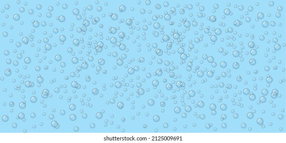 Lluvia, ventana con gotas de lluvia. El agua cae sobre el vidrio. Señal del vector. Closeup, gotas de lluvia en vidrio. Cría de rocío. banner de fondo de textura de gafas de ventana. Temporada de lluvias