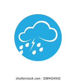 diseño de ilustraciones vectoriales del icono de raindrops