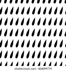 Raindrops seamless pattern