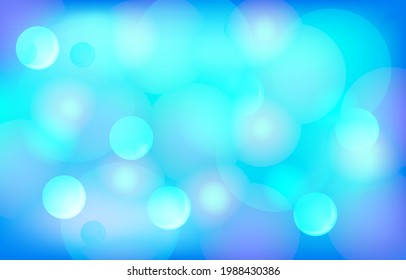 raindrops splash with abstract background bokeh effect