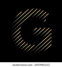  Rained Logo combine with letter G vector template