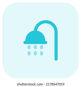 Ducha con cabezal de lluvia para la habitación del hotel