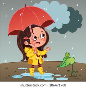 Rainy Weather Cartoon Images