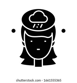 Das schwarze Symbol wird wiederhergestellt, die Concept-Illustration, das flache Symbol der Vektorillustration, das Symbol der Glyphe.
