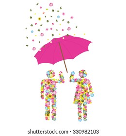 It's raining flowers