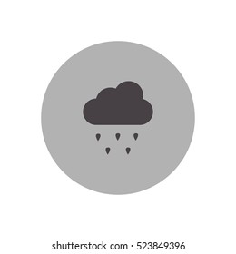 raining icon illustration vector, can be used for web and mobile design