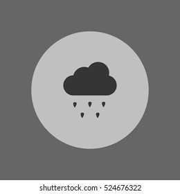 raining icon illustration vector, can be used for web and mobile design