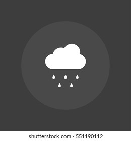 raining icon illustration vector, can be used for web and mobile design