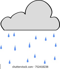 Raining in the rainy season