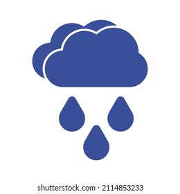 raining weather Vector icon which is suitable for commercial work and easily modify or edit it

