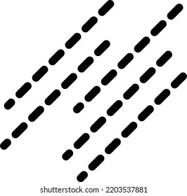 ilustración de rainingVector en un fondo transparente. Símbolos de calidad superior. Iconos vectoriales de glifos para diseño de conceptos y gráficos.