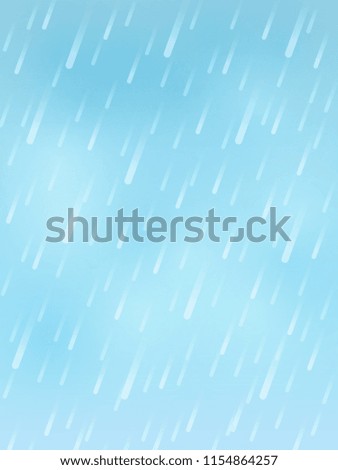 Rainy blue background for Your design